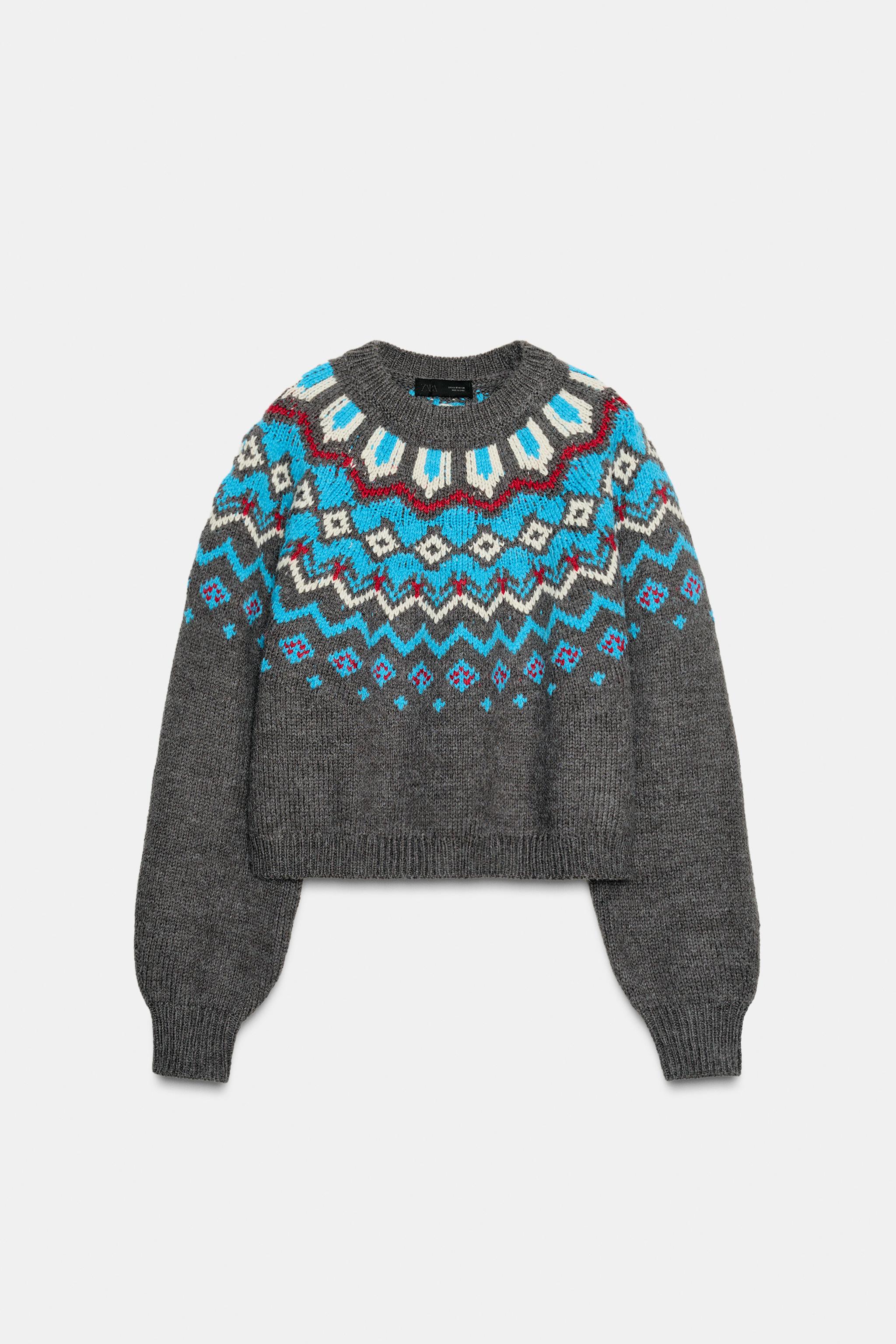 JACQUARD KNIT JUMPER